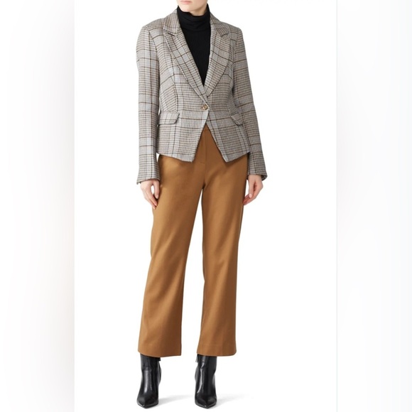 NEW FREE PEOPLE Chess Blazer in Multi XS - Picture 8 of 16